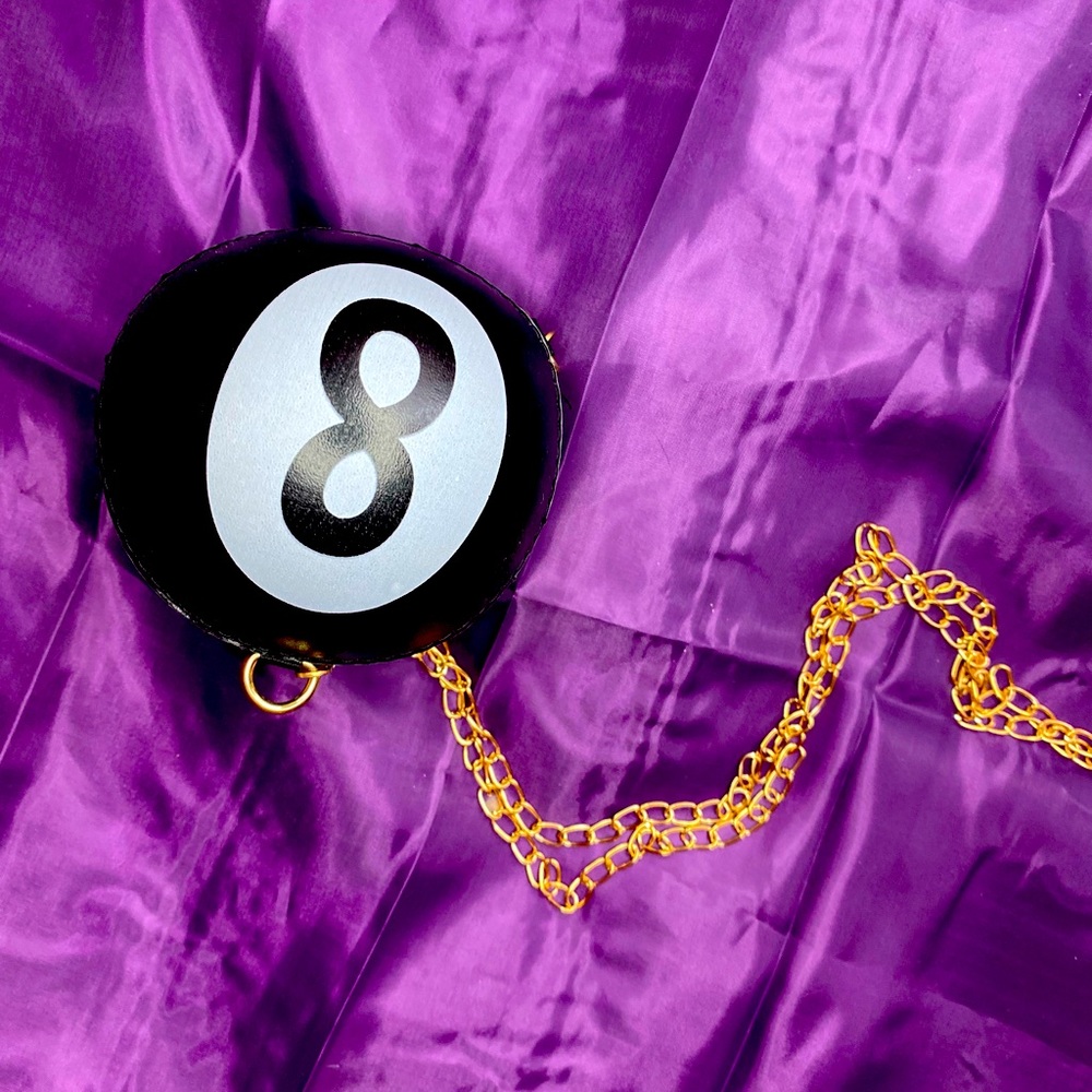 8 ball purse
